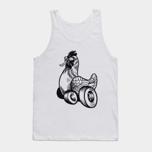 Roller chicken Tank Top